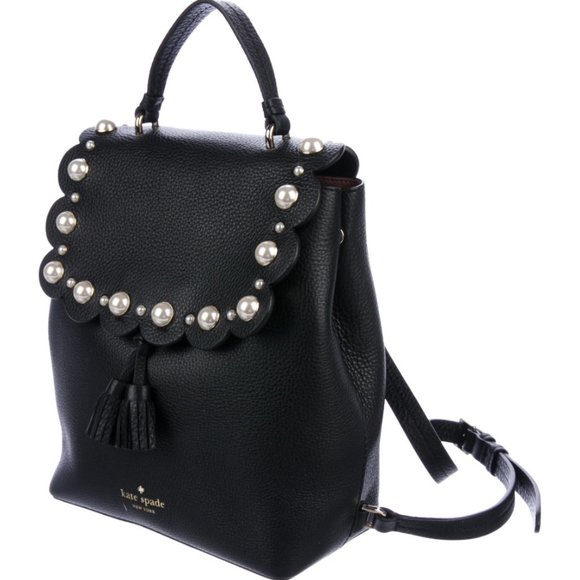 kate spade Handbags - Kate Spade Black Hayes Street Pearly Backpack